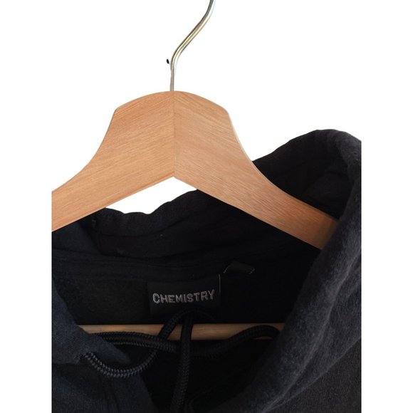 Chemistry Poetic Justice Black Hoodie Sweatshirt Men's Women's Size Large - Picture 3 of 4